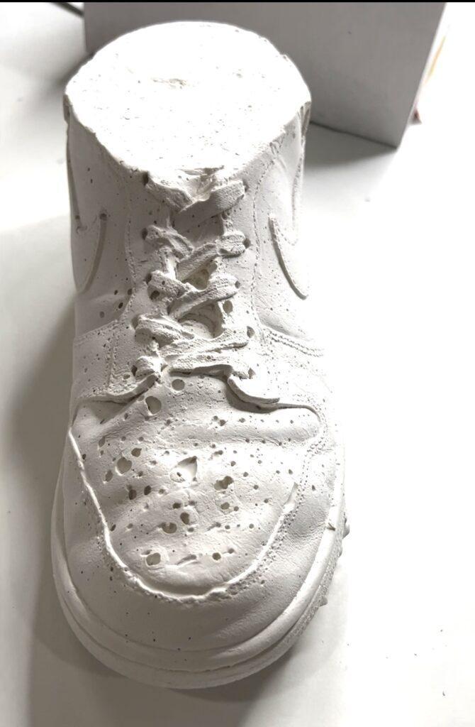 plaster sneaker failure