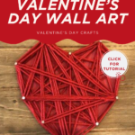 Holiday Crafts How to Make DIY Valentines Day Wall Art | Art Beat Box