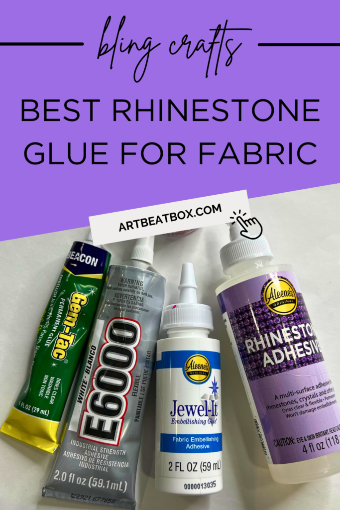 Crafting Ideas_ Best Rhinestone Glue for Fabric _ Art Beat Box