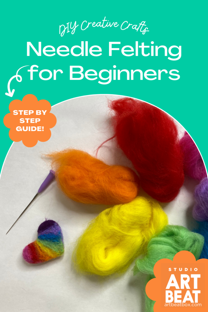 DIY Creative Crafts Needle Felting Guide for Beginners Art Beat Box (1)